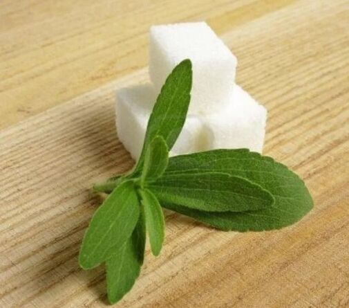 Stevia - Sostituzione dello zucchero
